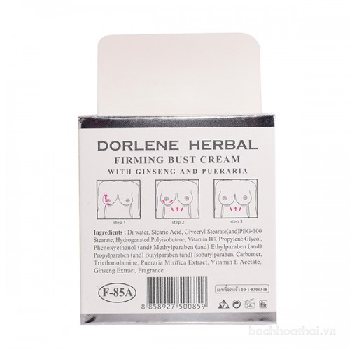 Hũ kem massage ngực Dorlene Herbal