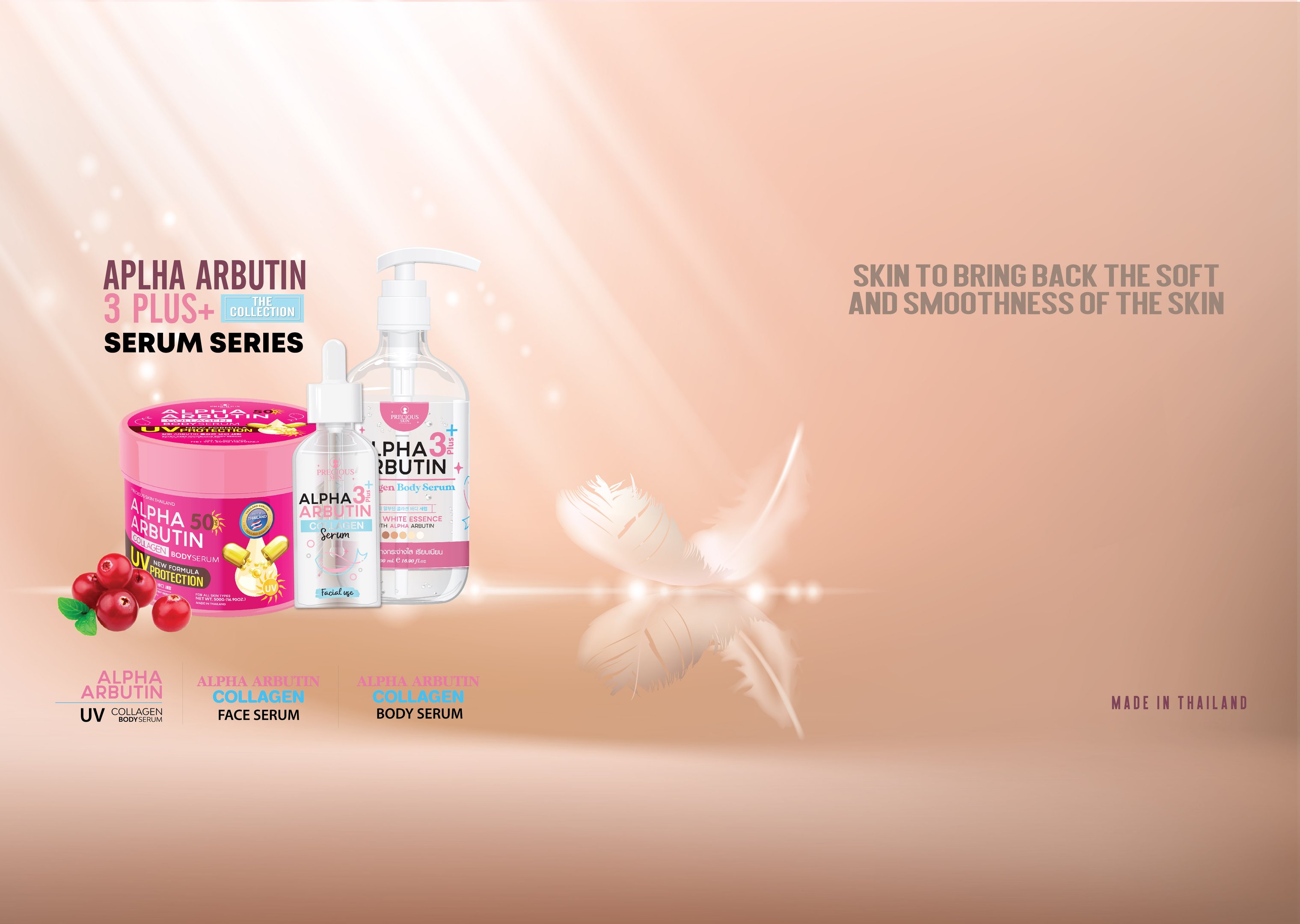 Bộ sản phẩm Alpha Arbutin 3+ Plus Precious Skin